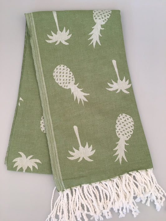 Lyrbe Pineapple Turkish Towel Jacquard Peshtemal (300g / 400g)