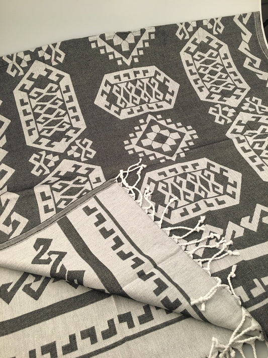 Euromus Turkish Towel Jacquard Peshtemal (300g / 400g)