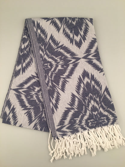 Larisa Turkish Towel Jacquard Peshtemal (300g / 400g)